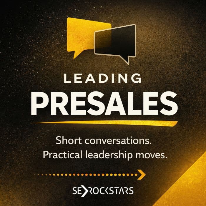 Leading PreSales | The Solution Engineering Leadership Show cover art